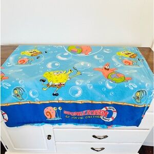 Vintage SpongeBob twin flat sheet